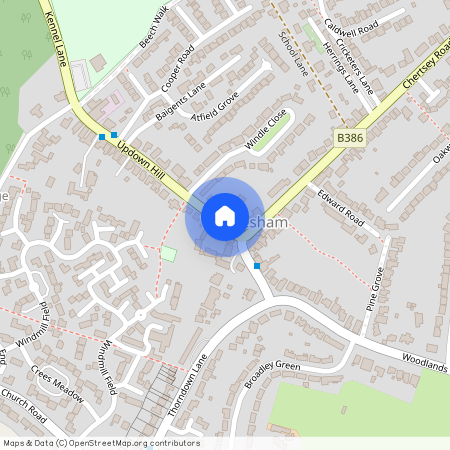 Updown Hill, Windlesham