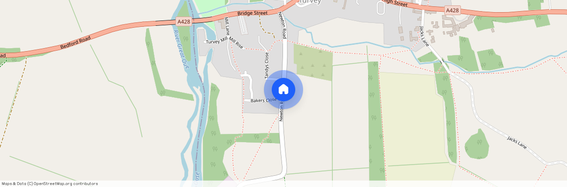 Newton Lane, Turvey, Bedford, Bedfordshire, MK43