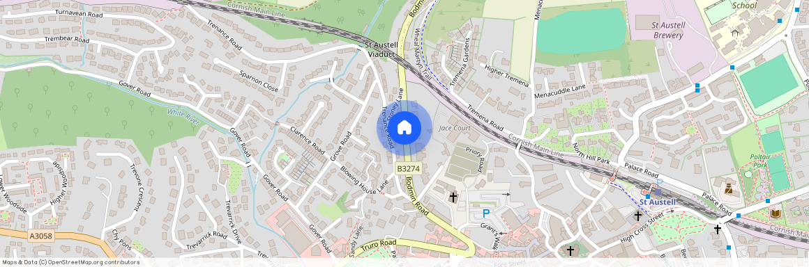 Bodmin Road, St. Austell, Cornwall, PL25