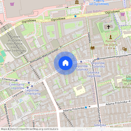 Legionów, Łódź, Łódź-Polesie