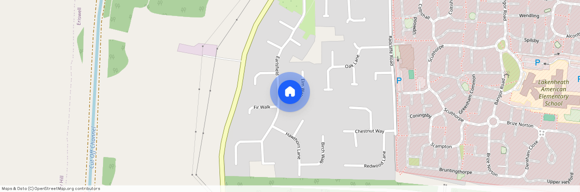 Elm Walk, RAF Lakenheath, Brandon, IP27