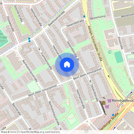 Heitmannstraße, 22083, Heitmannstraße    Hamburg  Barmbek-Süd