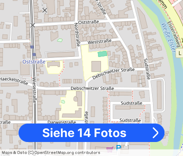 3-Raum Wohnung mit Südbalkon und Bade mit Dusche/Wanne in Debschwitz! - Foto 1