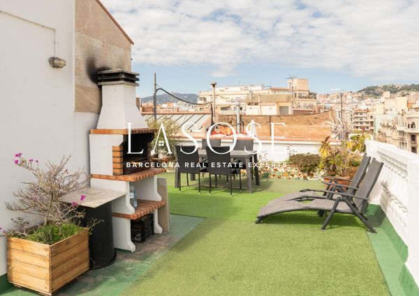 Apartment 63m² with terrace to rent in Dreta de l'Eixample, Barcelona