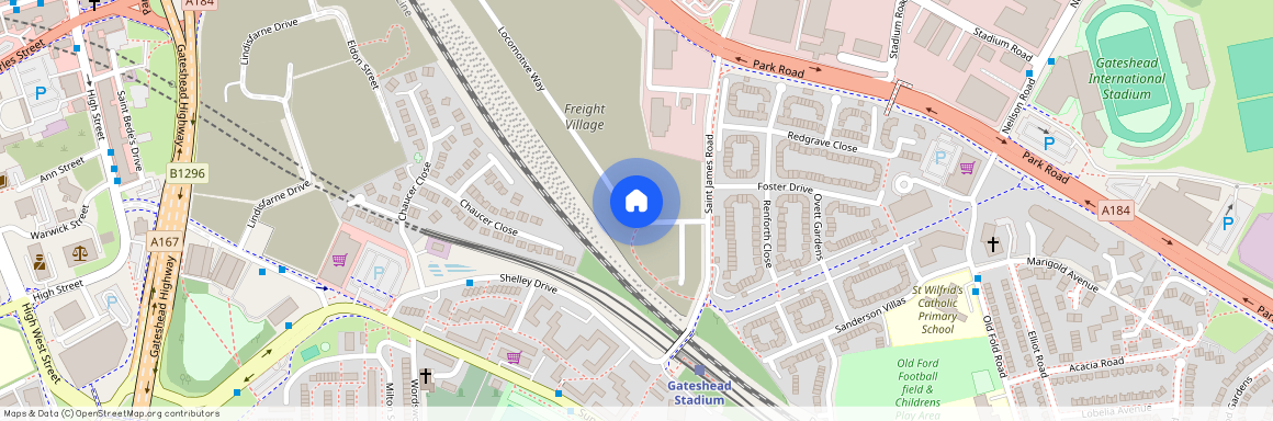 at Freight Village, 37 Grand Central Way NE8