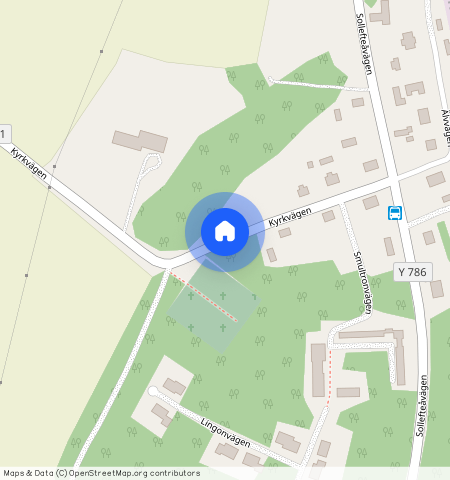 Kyrkvägen, Nyland