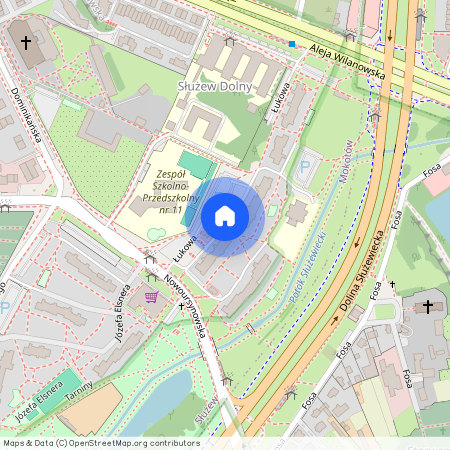 ul. Łukowa, Służew, Mokotów, Warszawa, mazowieckie