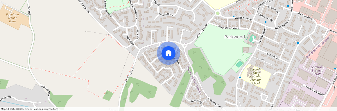 Penfold Gardens, Boughton Monchelsea, Maidstone, Kent, ME17