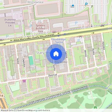 ul. Sucha, Stary Widzew, Widzew, Łódź, łódzkie