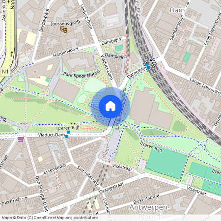 Viaduct-Dam 104 / 0322, 2060 Antwerpen