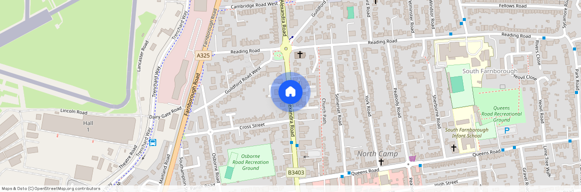 Alexandra Road, Farnborough, GU14