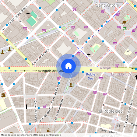 Avinguda del Paral·lel, Barcelona, Catalonia 08015