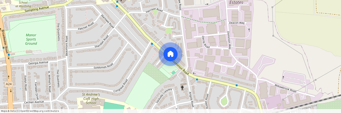 Dominion Road, Worthing, BN14 8JW, Worthing