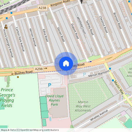 Bushey Road, Wimbledon, London, SW20