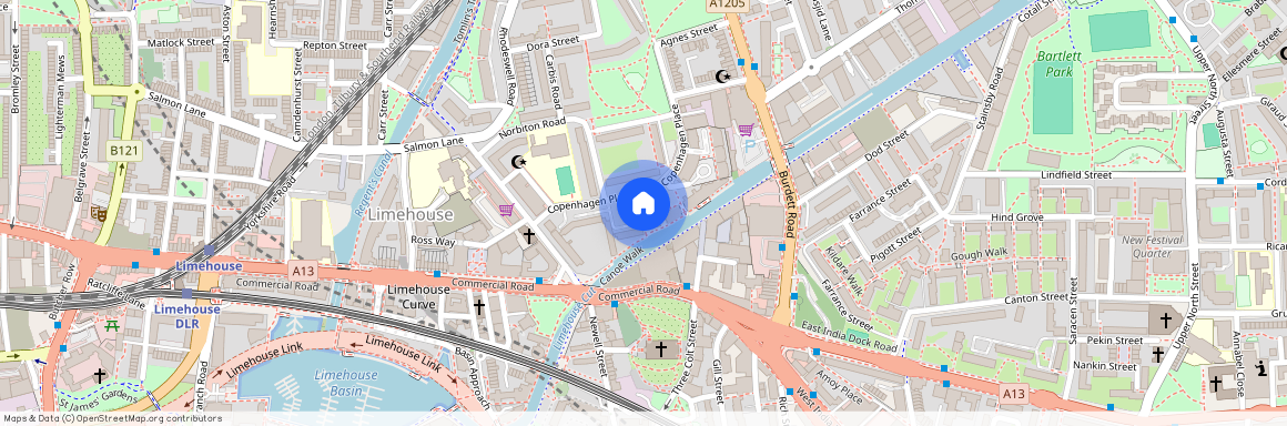 Canoe Walk, London E14