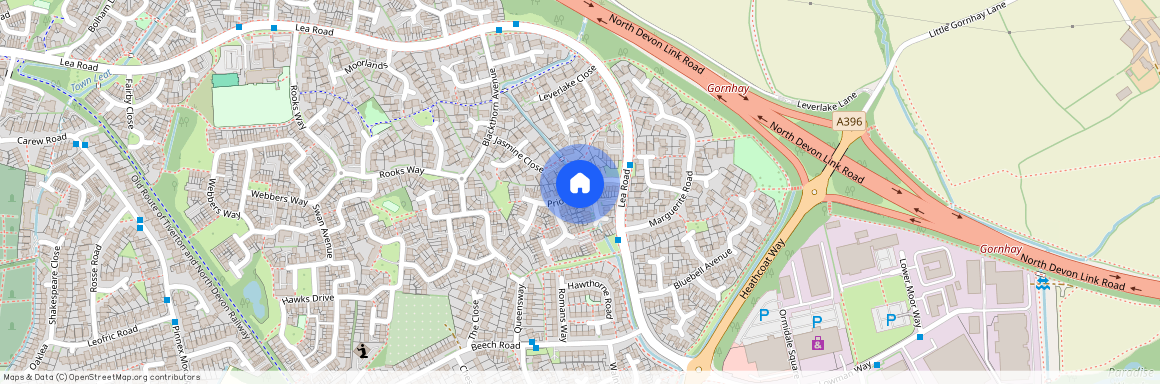 Priory Road, Tiverton EX16