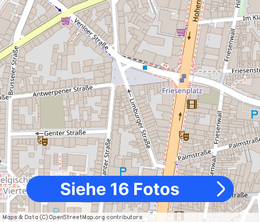 Möbliertes Apartment im Belgischen Viertel - Foto 1