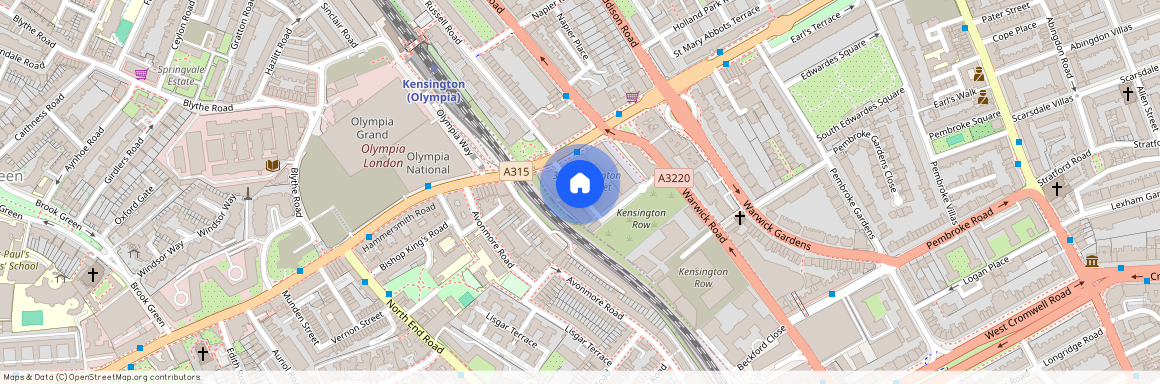 Radnor Terrace, Kensington, W14, London