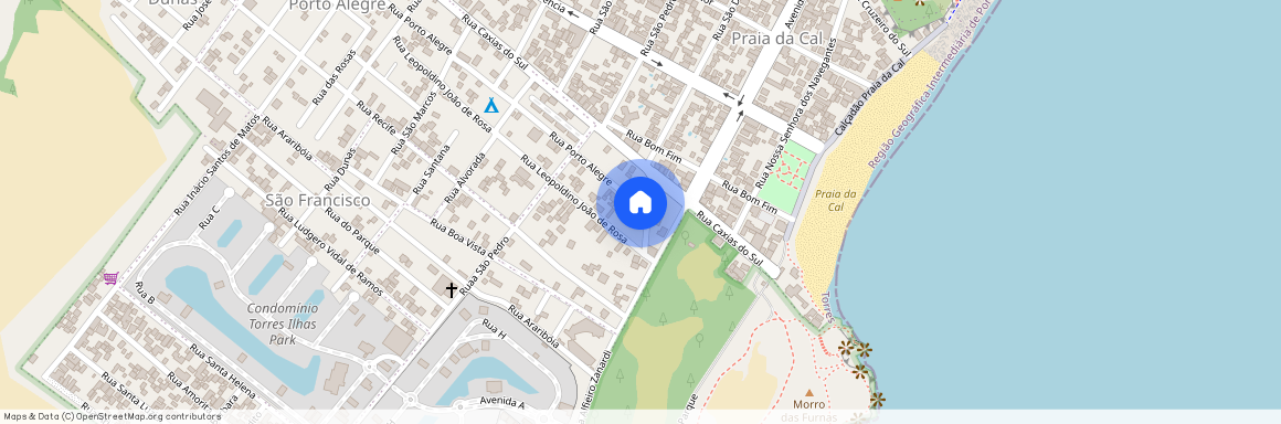 Rua Porto Alegre, 16, Torres, Torres - RS, 95560-000, Brazil
