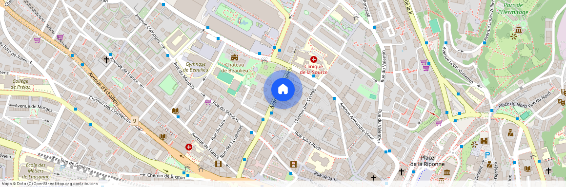 Avenue de Beaulieu 22, 1004 Lausanne