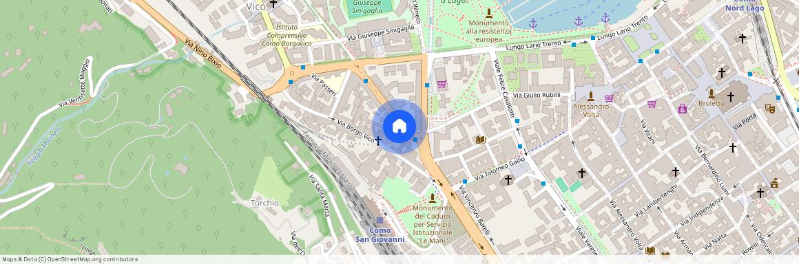 Toscano, Provincia di Como, Como, Casa, Viale Masia 25