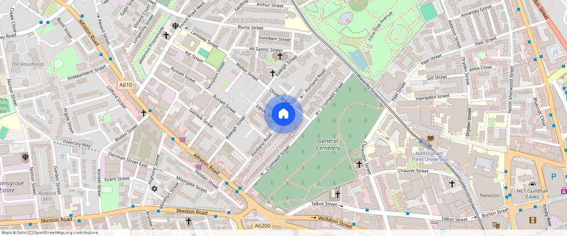 Portland Road, NG7 4GP, Arboretum