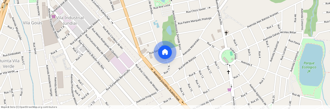 Rua Leopoldo de Bulhões, Bairro Jundiaí, Anápolis - GO, 75110-070, Brazil