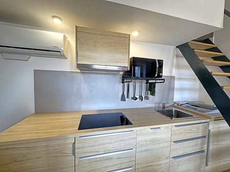 TOULOUSE - CAPITOLE - T1 BIS meublé avec espace nuit en mezzanine - balcon et ascenseur, - Photo 4