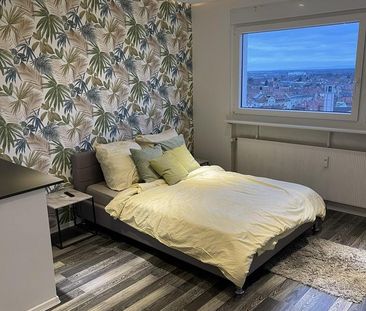 RENOVIERTE VOLLMÖBLIERTE 1 Zimmer WOHNUNG- WESTADT KARLSRUHE - Foto 1