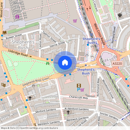 Uxbridge Road, Shepherd's Bush, London, W12