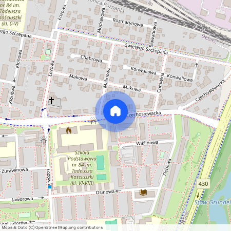 ul. Czechosłowacka, Dębiec, Wilda, Poznań, wielkopolskie