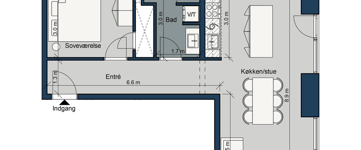 Østre Havnepark 25, 10. th. - Photo 1
