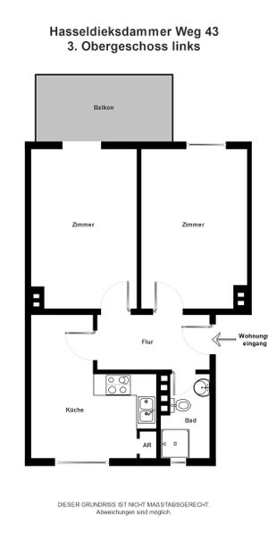 Wohnung zum selbst gestalten - zentral gelegen - Photo 2