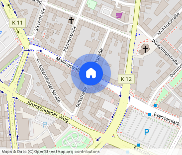 Charmante Dachgeschosswohnung in zentraler Lage – fußläufig zum Bah... - Photo 1