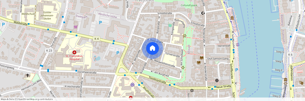 Burgstraße 14, 24939 Schleswig-Holstein - Flensburg