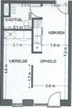 2-værelses studiebolig - Photo 4