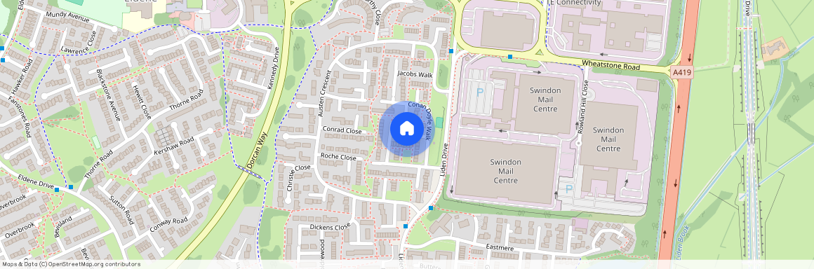 Conan Doyle Walk, Swindon, SN3