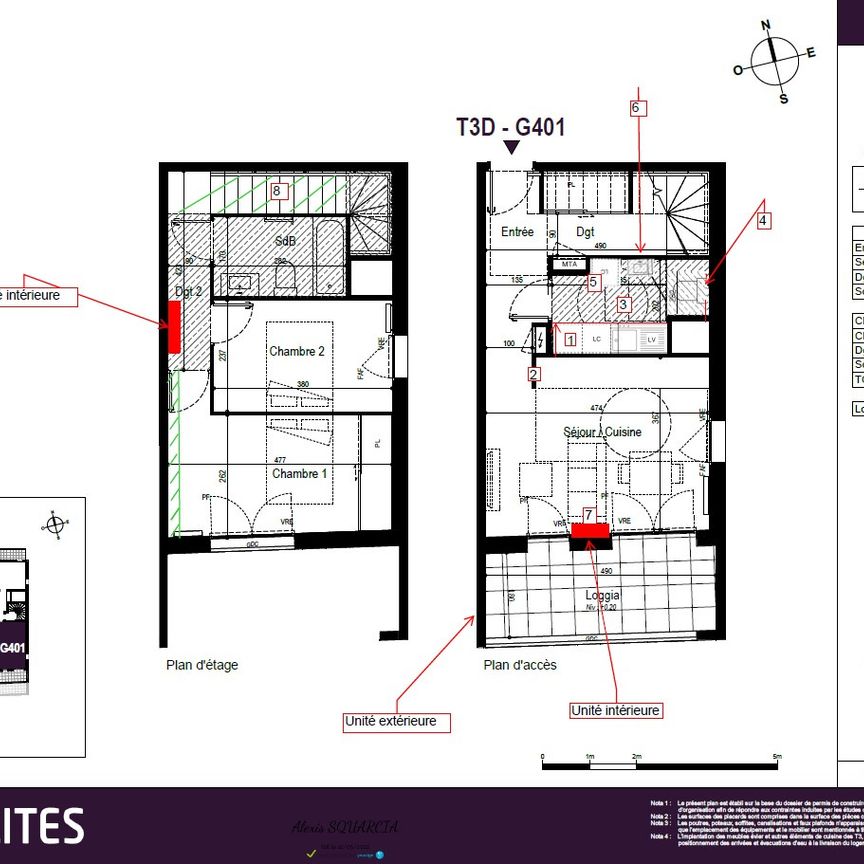 BORDEAUX / BASTIDE - T3 DUPLEX NEUF avec LOGGIA - Photo 2