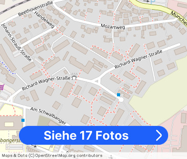 Barrierefrei wohnen in Neuburg: Teilmöblierte 2-Zimmer-Wohnung mit ... - Foto 1