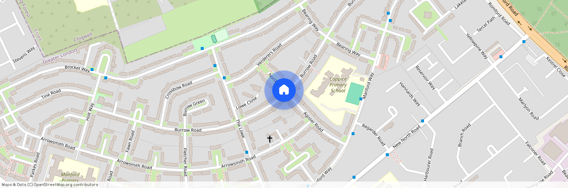 Burrow Road, Chigwell, Essex, IG7