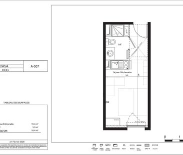 Location Appartement 1 pièce 18m² MONTPELLIER 34000 - Photo 2
