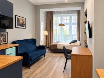 Stylowe studio z klimatyzacją w odrestaurowanej kamienicy w sercu Wrocławia - Photo 2