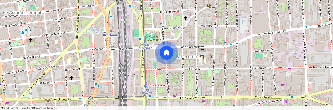 63 RUE BELLECOMBE, LYON 6EME ARRONDISSEMENT Les Charmettes-Lafayette