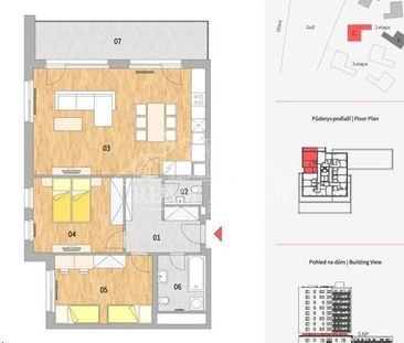Pronájem bytu 3+kk 111 m2 - Фото 2