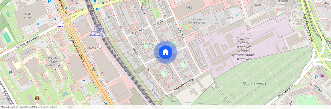 ul. Pucka, Przymorze Małe, Gdańsk, pomorskie