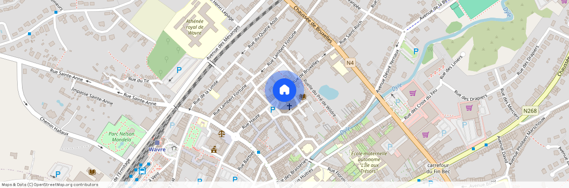 Rue De Bruxelles, 26, 3, 1300, Wavre