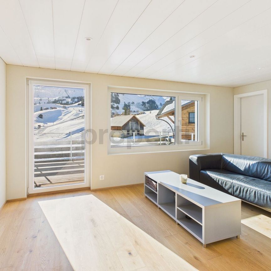 Charming 3.5-room furnished apartment with mountain view in Stoos SZ - Foto 1