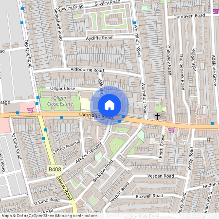 Uxbridge Road, Shepherds Bush, W12, London
