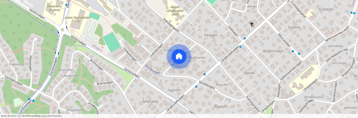 Tallspinnarvägen, Älvsjö