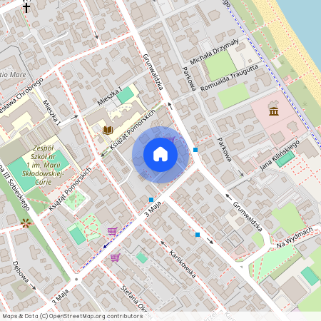 ul. 3 Maja, Dolny Sopot - Grunwaldzka, Dolny Sopot, Sopot, pomorskie